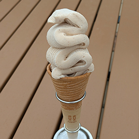 黒豆ソフトクリーム